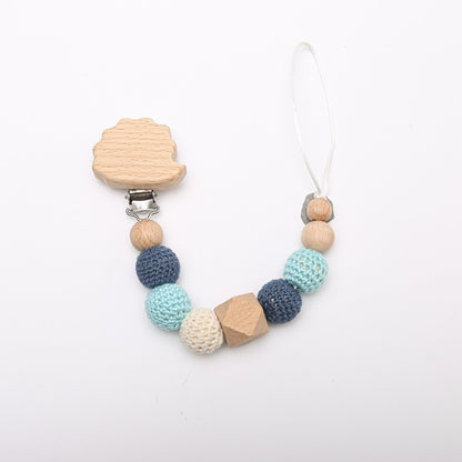 Baby Crochet Stroller Toys Wooden Hanging Ocean Stroller Teething Rattle Bell Animal Mobiles Gym Stroller Pendants Gifts Toys