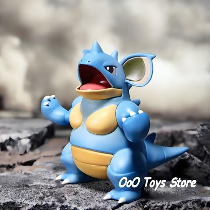 Anime Pokémon Figura Nidoqueen E Nidoking Bonecos De Ação Brinquedos De Modelo De Coleção De PVC Para Presentes Infantis 2-6cm