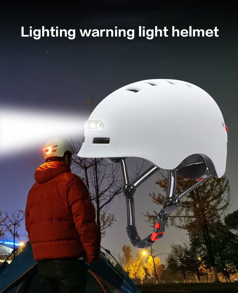 NOVO Capacete de Ciclismo Inteligente com Luz Traseira de LED Bicicleta Adulto Elétrica MTB Bicicleta de Estrada Patinete para Esporte Capacete Urbano Masculino Feminino 2#