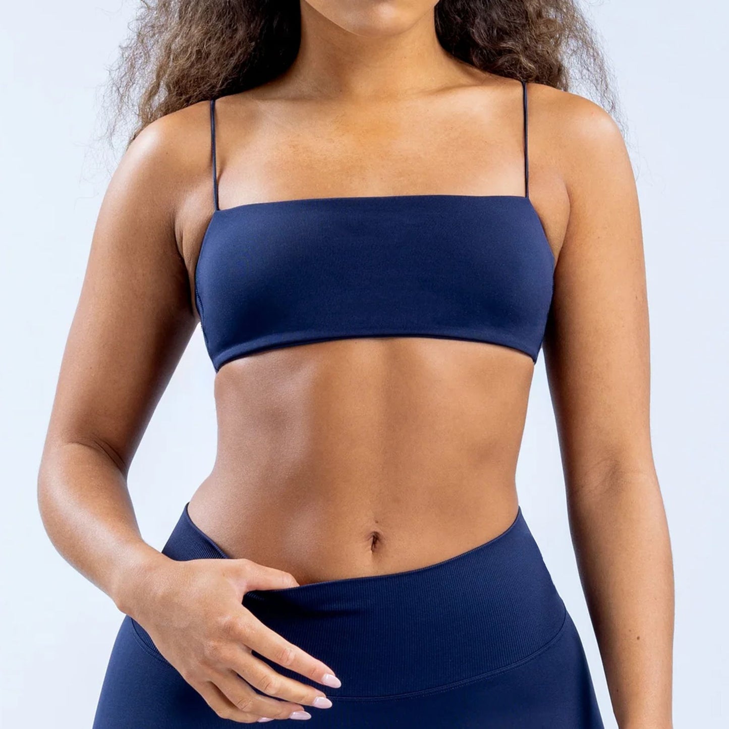 New Sports Seamless Spandex Strappy Bra Woman Fitness Elastic Breathable Breast Enhancement Leisure Sports Underwear