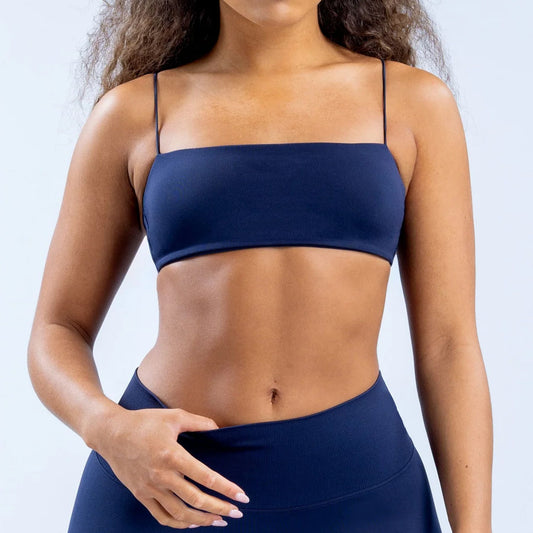 New Sports Seamless Spandex Strappy Bra Woman Fitness Elastic Breathable Breast Enhancement Leisure Sports Underwear