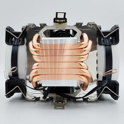6 Heat Pipes ARGB CPU Air Cooler 4 Pin PWM Quiet CPU Cooling Fan for Intel LGA 1700 2011 1200 1156 X79 X99 AM3 AM4 PC Radiator