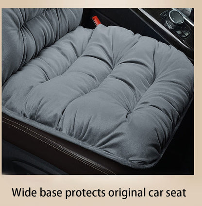 SEAMETAL Winter Car Seat Cover with Back Pad Warm Auto Seat Cushion Front Chair Protector Universal for Suv Pick-Up Truck Sedan