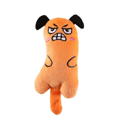 1 Peça Cenoura Corda Mordedor Brinquedos para Cães Brinquedos Seguros Duráveis Trançados para Cães Mordedores Resistentes para Filhotes Molares Limpeza de Dentes Corda de Algodão