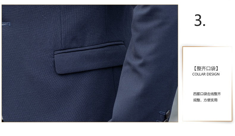 2025 Slim Fit Fashion Suits M-4XL High-Quality British Casual Solid Color Small Suit for Handsome Men All Fit