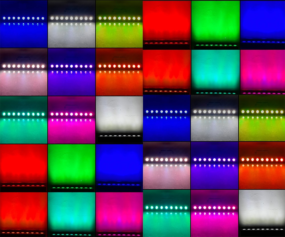 9X12W Remote LED PAR Light / Disco Light RGBW Par / LED Wash Light Stage DJ Equipment