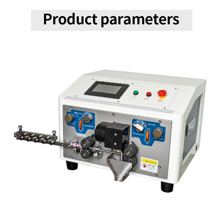 Automatic Computer cable Cutting and stripping Machine Sheathed Wire Cutting And Stripper Machine English Version