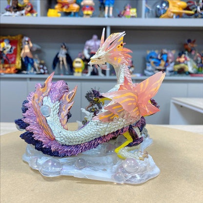 Monster Hunter World 4 Mizutsune Garagem Capcom Estátua Colecionável Modelo Boneco Brinquedo