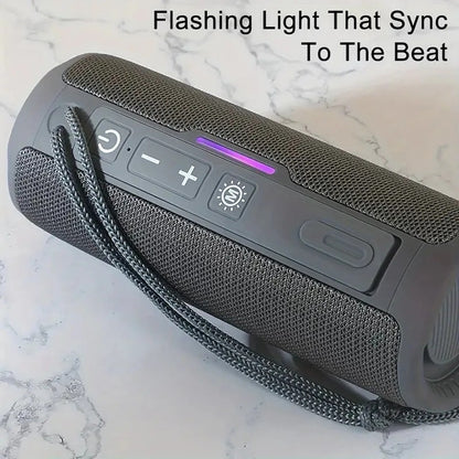 Caixa De Som Bluetooth Portátil Sem Fio Alto-falante Música Subwoofer Rádio FM Áudio Bluetooth Chamada Viva-voz Baffe