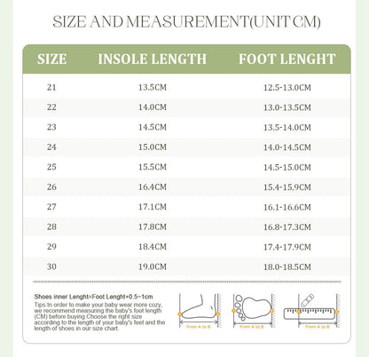 Meckior 2024 New Kids Girls Shoes New Moccasins Candy Color Soft Bottom Non-slip Children's Shoes Fashion Party Princess Shoes