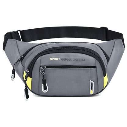 Unisex Mobile Waist Bag - Large Capacity, Water-Resistant, Durable for Work & Travel, Fashion Crossbody Pack Sports Bag