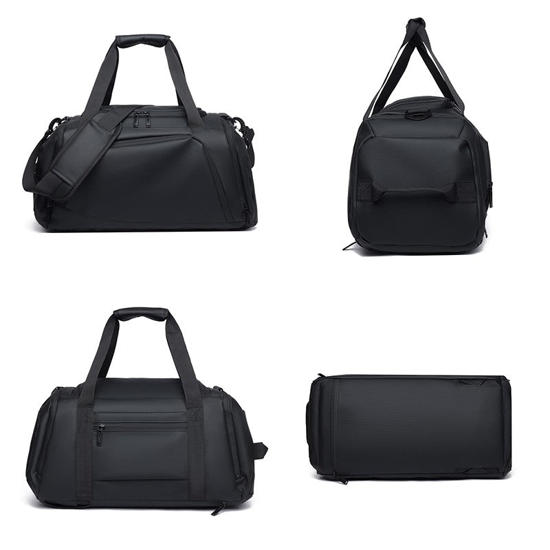 Customized Travel Bag Logo Large Capacity Storage Bag Men's Handheld Shoulder Bag Sports Gym Bag DIY