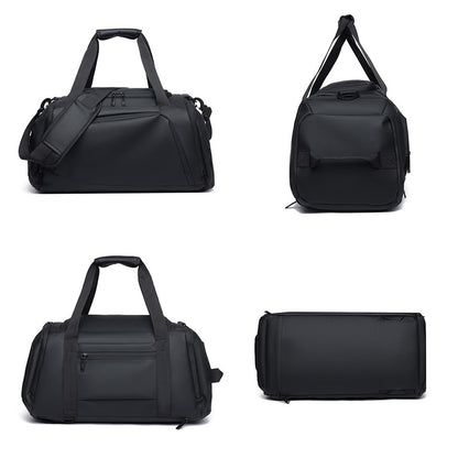 Customized Travel Bag Logo Large Capacity Storage Bag Men's Handheld Shoulder Bag Sports Gym Bag DIY