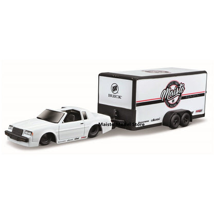 Maisto 1:64 Volkswagen Mercedes Benz Ford Chevrolet Brand collectible trailer die-cast precision model car Model collection gift