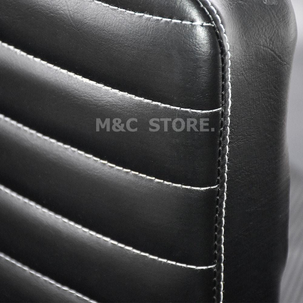 Almofada de Assento Traseiro para Passageiro de Moto Banco Almofadado com 6 Ventosas / 8 Ventosas para Harley Touring Sportster XL1200 Dyna Chopper Custom
