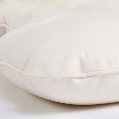 U13F Moon Shaped Baby Pillow Comfortable and Soft Infant Solid Color Pacify Pillow