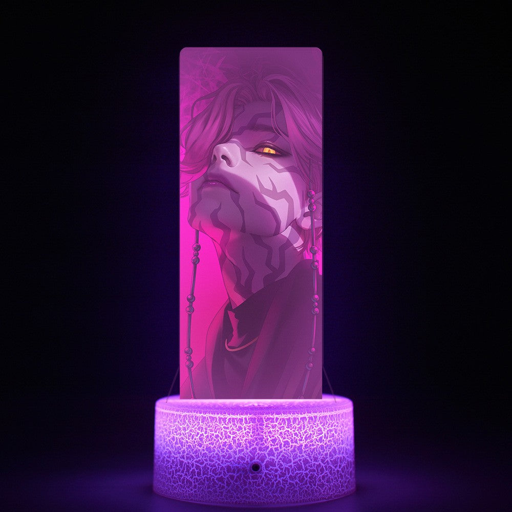 KPop K-POP Demon Hunters Kawaii Zoe Rumi Mira Saja Boys Superstar Monochrome Light Remote Control 16 Color Light Night Light