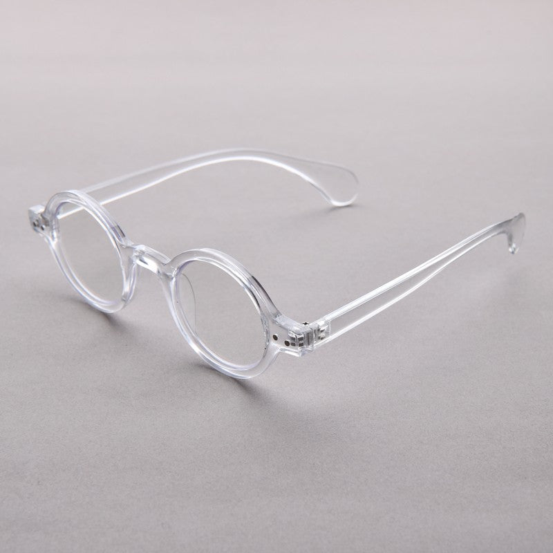 Vintage Round Frame Reading Glasses For Women's Anti Blue Light Eyeglasses For Men Diopters +1+1.5+2+2.5