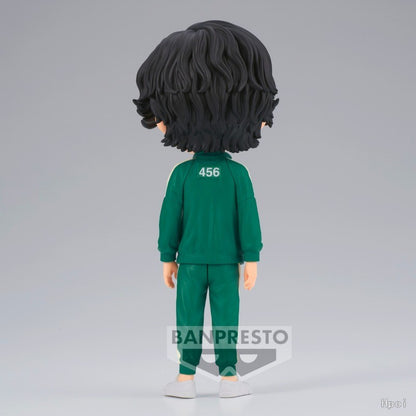 BANPRESTO Genuine Q Posket Series SQUID GAME Modelo de Brinquedo Cheng Qixun, Jiang Xiao Versão Q-version Humanoide, Todas as Idades, Brinquedo Modelo de Cenário