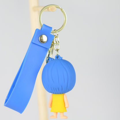 30 Peças/Conjunto Atacado Chaveiro Divertida Mente 2 Boneco de Personagem de Desenho Animado Fofo Chaveiro Pingente de Boneca de Personagem de Filme para Presente Infantil