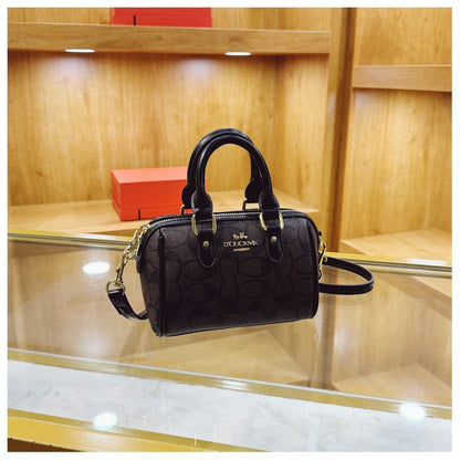 Classic Retro Boston New Small Bag Casual and Versatile Temperament Good Look Popular Hot Style Crossbody Bag