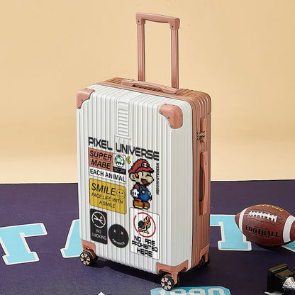 2025 New Large-capacity Suitcase 20/22/24/26/28-inch Cart Box Travel Boarding Case Portable Trolley Suitcase Roller Suitcase