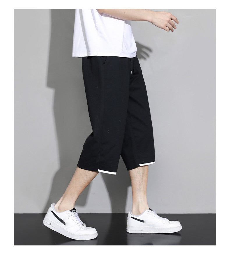 Plus Size Large Men's Shorts 2025 Summer New Trendy Loose Men's Sports and Casual Pants Jorts Baggy Cargo Mens Luxury Brands Man