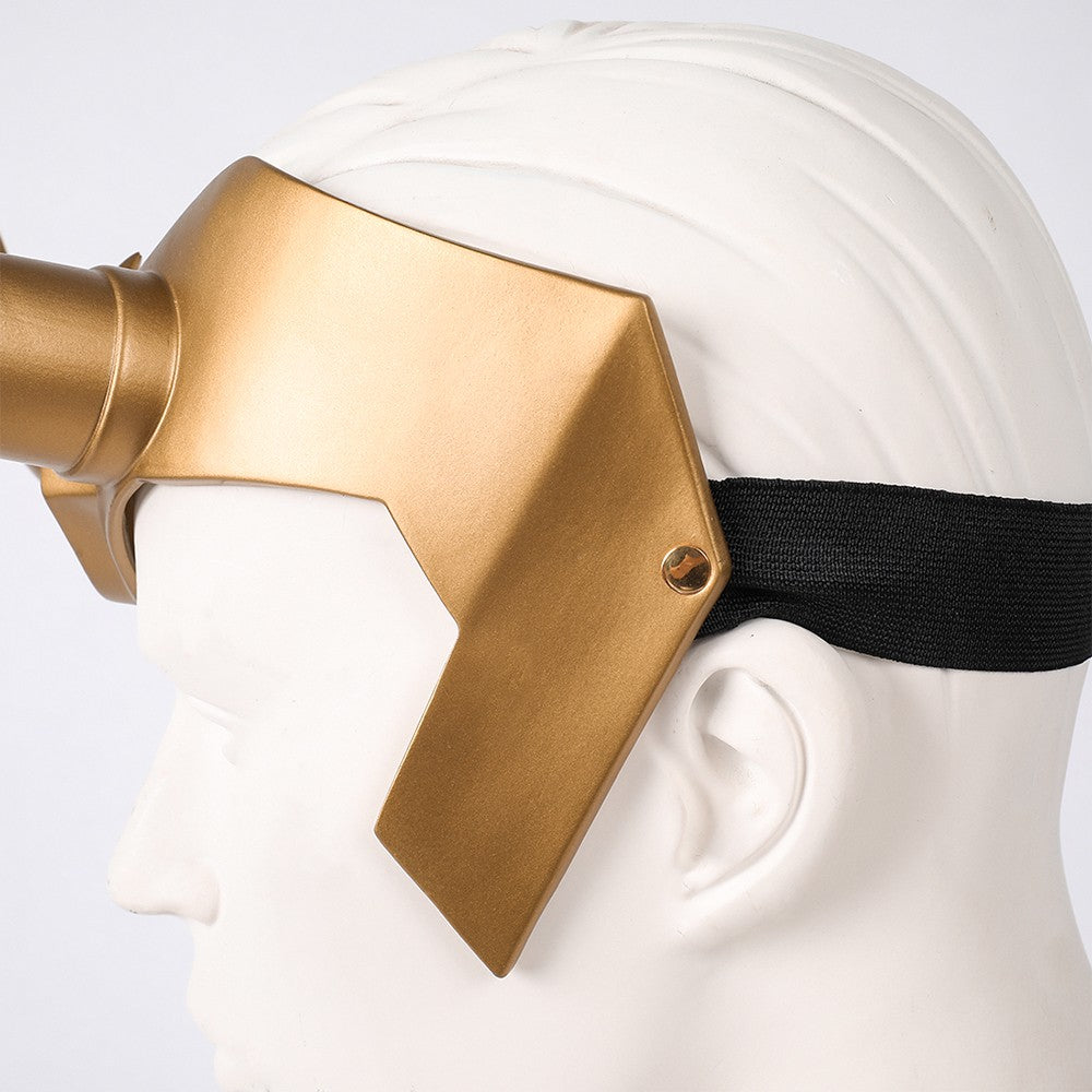 Ragnarok Loki Helmet Horns Latex Crown Mask Halloween Cosplay Costume Props for Adult Men Women Anime