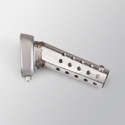 51mm Universal Slip On Exhaust Tail Fittings With Mini Hex Noise Elimination Design For Motorcycles