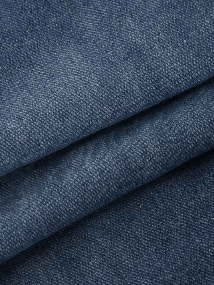 Calça Jeans Masculina Reta Larga Estilo Americano Vintage Macacão de Trabalho Casual