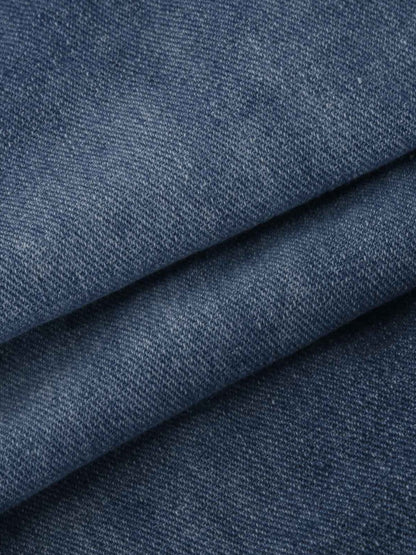 Calça Jeans Masculina Reta Larga Estilo Americano Vintage Macacão de Trabalho Casual