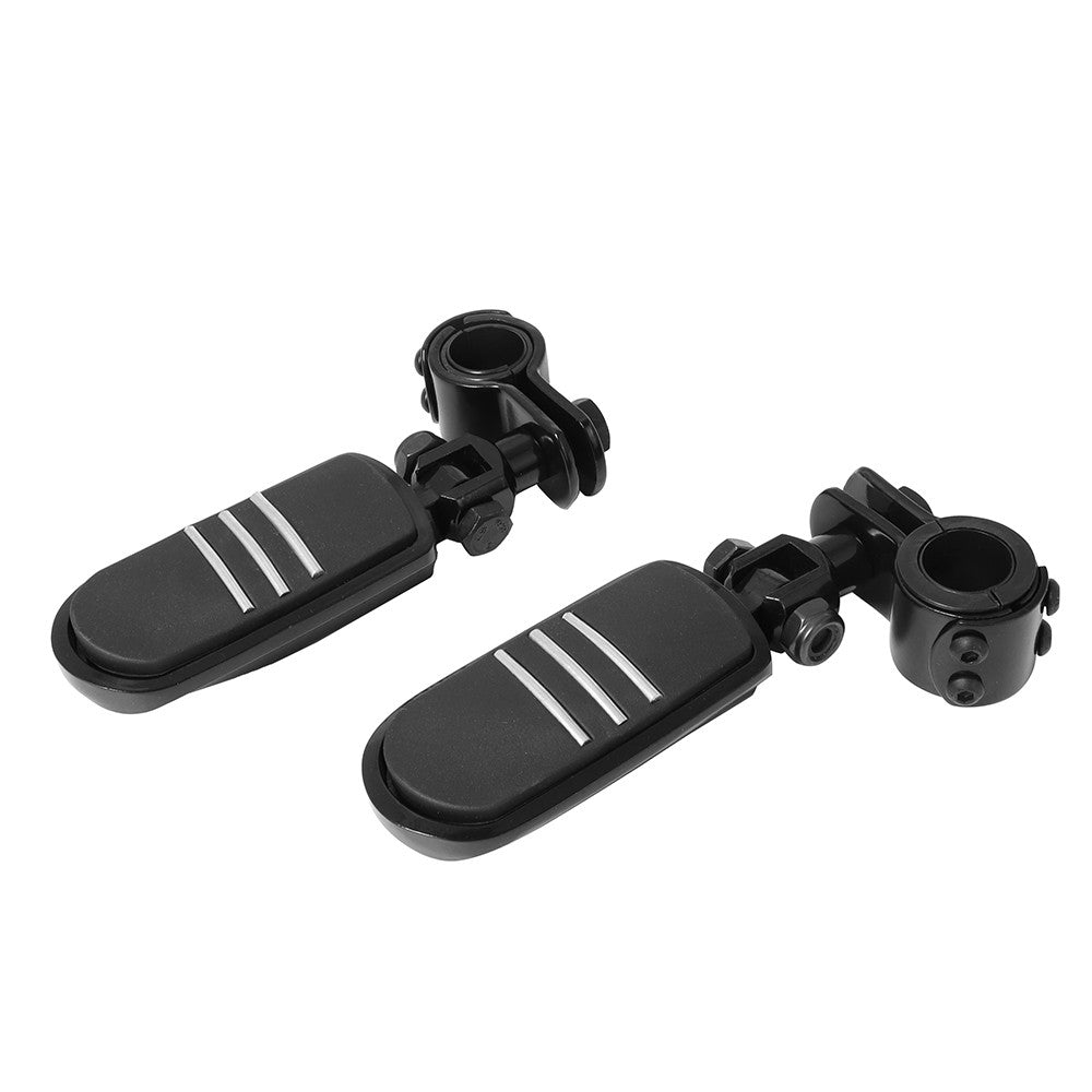 1 1/4" 32mm Motorcycle Foot Rest Highway Engine Guard Foot Pegs Mount Footrest For Harley Touring Honda Kawasaki Suzuki Yamaha