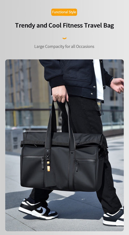 Travel Gym Bag Oxford Dry Wet Separate Bag 15.6 inch Computer Sports Backpack Waterproof Fitness Swim Boxing Basketball Football