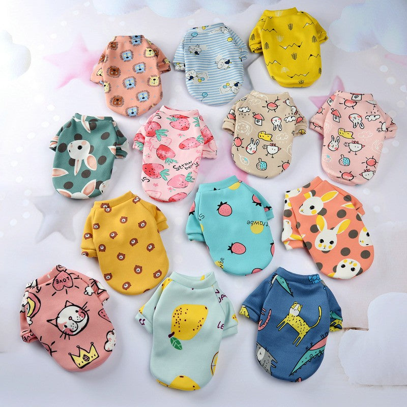 Chihuahua Moletom Para Cães Filhote Gato Pulôver Cães Pequenos Casaco com Capuz para Cães Roupas Quentes de Inverno para Animais de Estimação para Bulldog