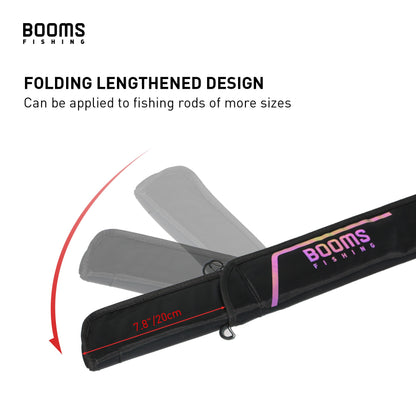 Booms Fishing PB3 Fishing Rod Bag Pole Storage Case Nylon 130 cm to 215 cm Foldable Apply to Multi-size Fishing Rods Bags