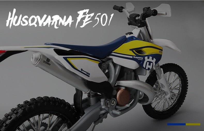 Maisto 1:12 Husqvarna FE 501 Liga de Moto Off-road Modelo de Carro de Simulação de Moto de Corrida Coleção de Modelo de Brinquedo Infantil Presente