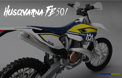 Maisto 1:12 Husqvarna FE 501 Liga de Moto Off-road Modelo de Carro de Simulação de Moto de Corrida Coleção de Modelo de Brinquedo Infantil Presente