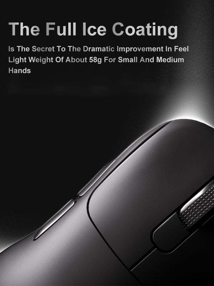 Mouse Gamer sem fio e com fio leve AJAZZ AJ179 PRO PAW3395 com base de carregamento magnética, ergonômico, com macro, para PC e notebook