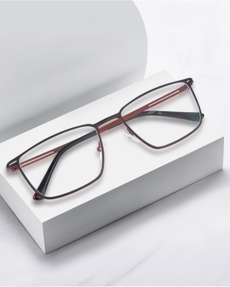Óculos de Leitura KANSEPT Plus para Homens Lente de Vidro Transparente Óculos de Grau Feminino Lentes de Miopia Armações de Óculos