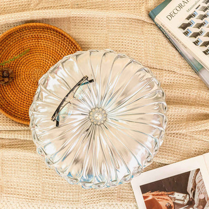 2025 New Circular Nordic Ins Style Solid Color Sequins Wheel Pillow Sofa Cushion Bedside Window Futon Cushion Pumpkin Pillow