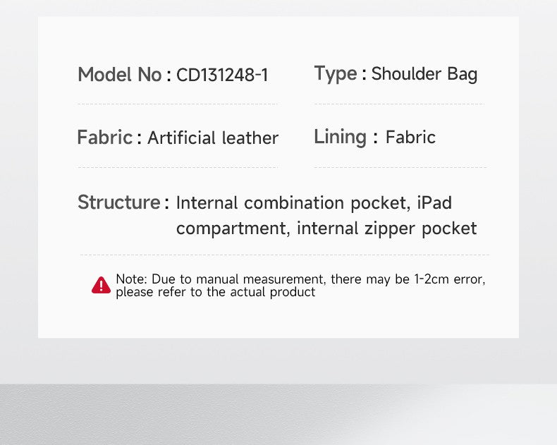 Septwolves Business Thin Printed Leather Crossbody Sling Bag Man Fashion Casual Travel Monogram Print Fabric iPad Shoulder Bag
