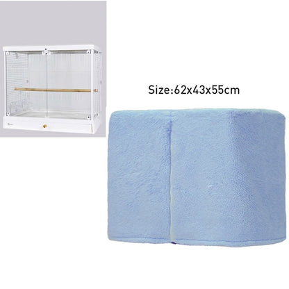 Capa Para Gaiola De Pássaros De Inverno Quente Respirável À Prova De Respingo Grande Capa Para Gaiola De Pássaros Sombra Protetora Para Gaiola De Papagaio Produtos Para Pássaros