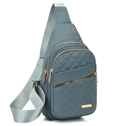 Lightweight & Comfortable Quilted Crossbody Chest Bag, Perfect for Daily Use, Casual Outings & Travel Women Sling Shoulder Purse