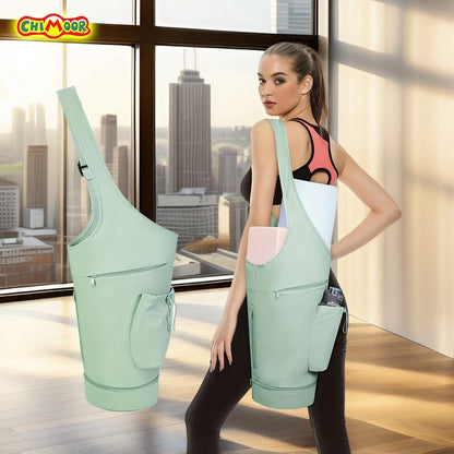 Yoga Mat Bag ?arrier - Multi-Functional Yoga Mat Carrier Bag with Water Bottle Pocket - Versatile Gym Yoga Mat Bags for Women