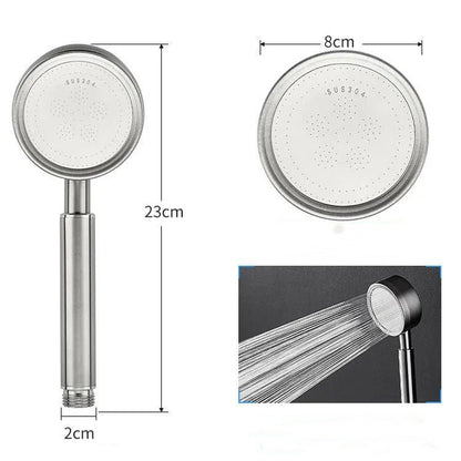 304 Stainless Steel Shower Head,Handheld Bath Rainfall Shower,High-pressure Shower Head For Home Use Faucet Bathroom Accessories