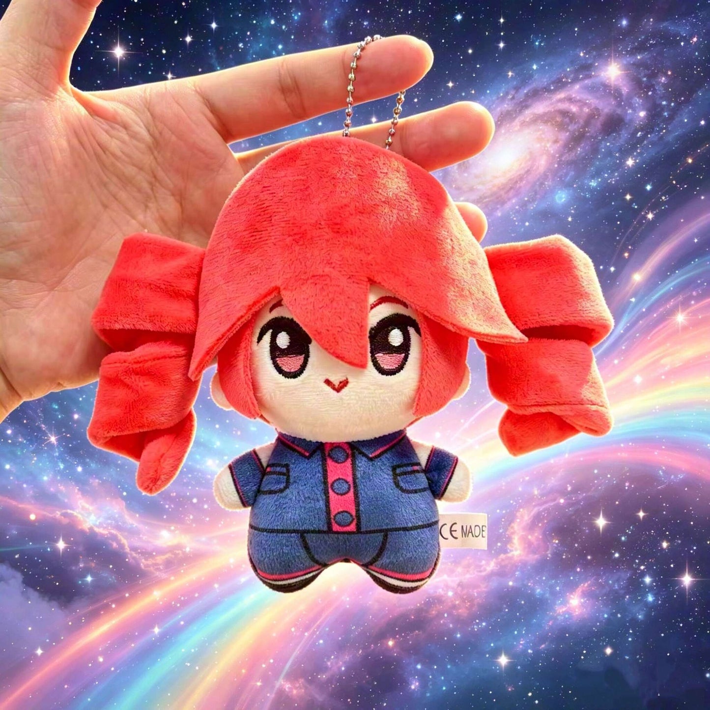 Anime Kasane Teto Cosplay Doll Kawaii Plush Stuffed Doll Ornament Christmas Gifts Anime Merchandise Kid Birthday Gift Home Decor