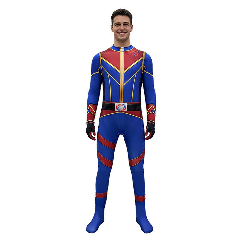 Henry Danger Cosplay Costume Kim Possible Jumpsuit Bodysuit Halloween Party Suit Masquerade Stage Performance Outfits