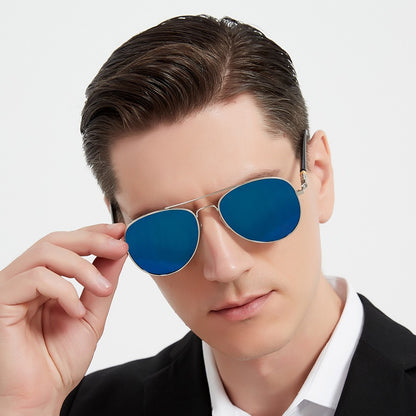 3 PCS Fashion Vintage Square Metal Frame Sunglasses Men Women Fishing Driving Luxury Brand Designer Sun Glasses  Eyewear UV400