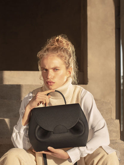 2026 Luxury Smiley Pig Crossbody Bag French Style Unique Design Handbag Premium Commuter Simple Versatile Tote