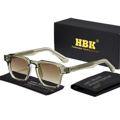 Óculos de Sol Punk HBK Fashion para homens Óculos de Sol Quadrados Clássicos Esportes ao Ar Livre Festa Férias Viagem Condução Pesca Óculos